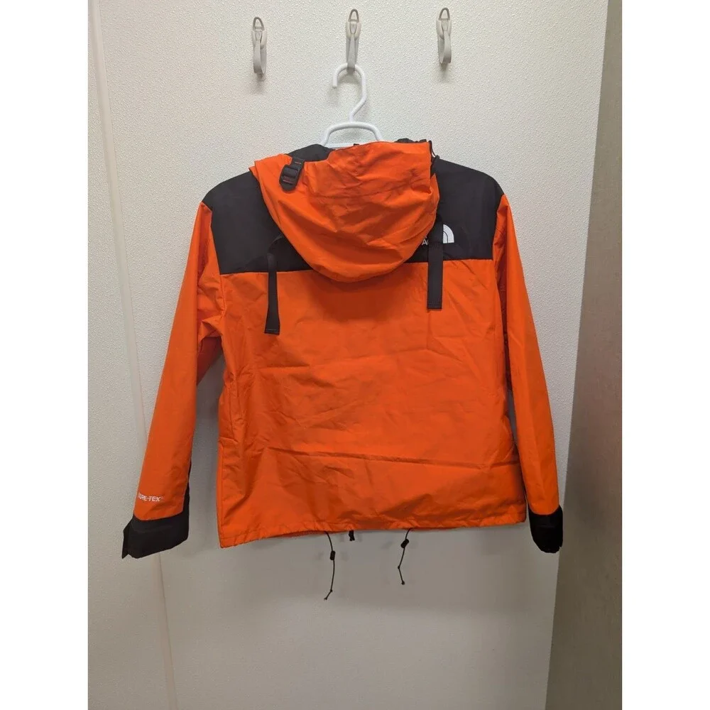 EUC The North Face Gore-Tex Mountain Guide Jacket Orange Spring 2019 Hiking